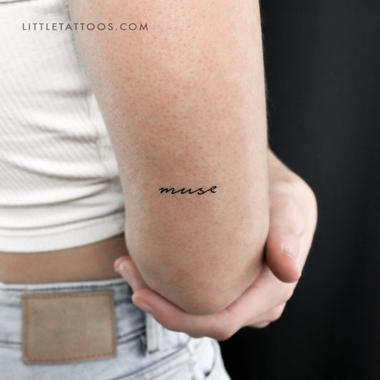 Muse Temporary Tattoo - Set of 3