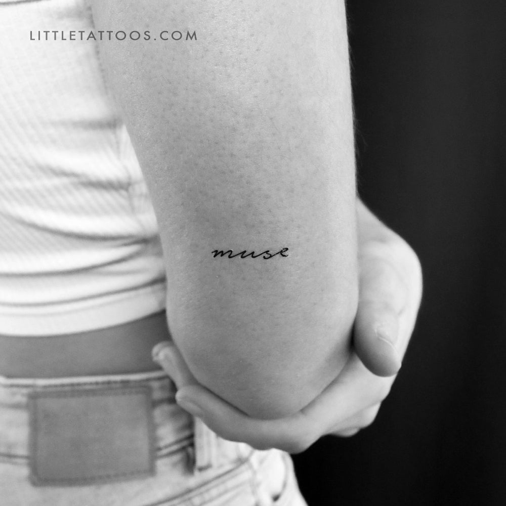 Muse Temporary Tattoo - Set of 3