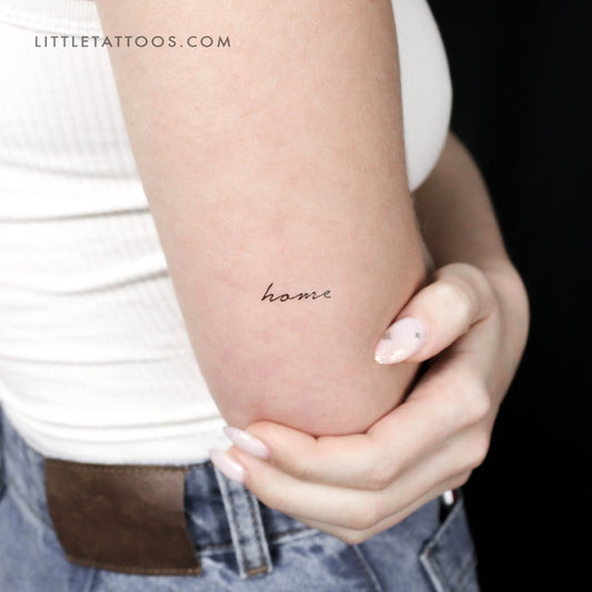Home Temporary Tattoo - Set of 3