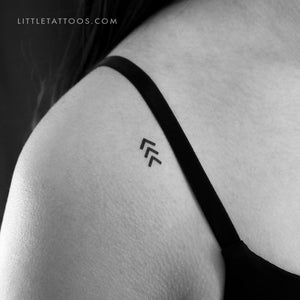 The Lucky Few Symbol Temporary Tattoo - Set of 3