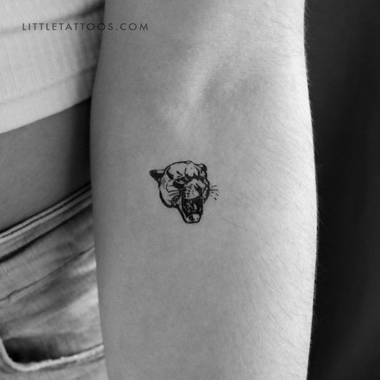 Panther Temporary Tattoo - Set of 3
