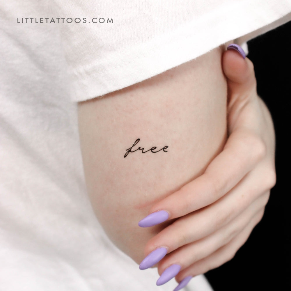 Free Temporary Tattoo - Set of 3
