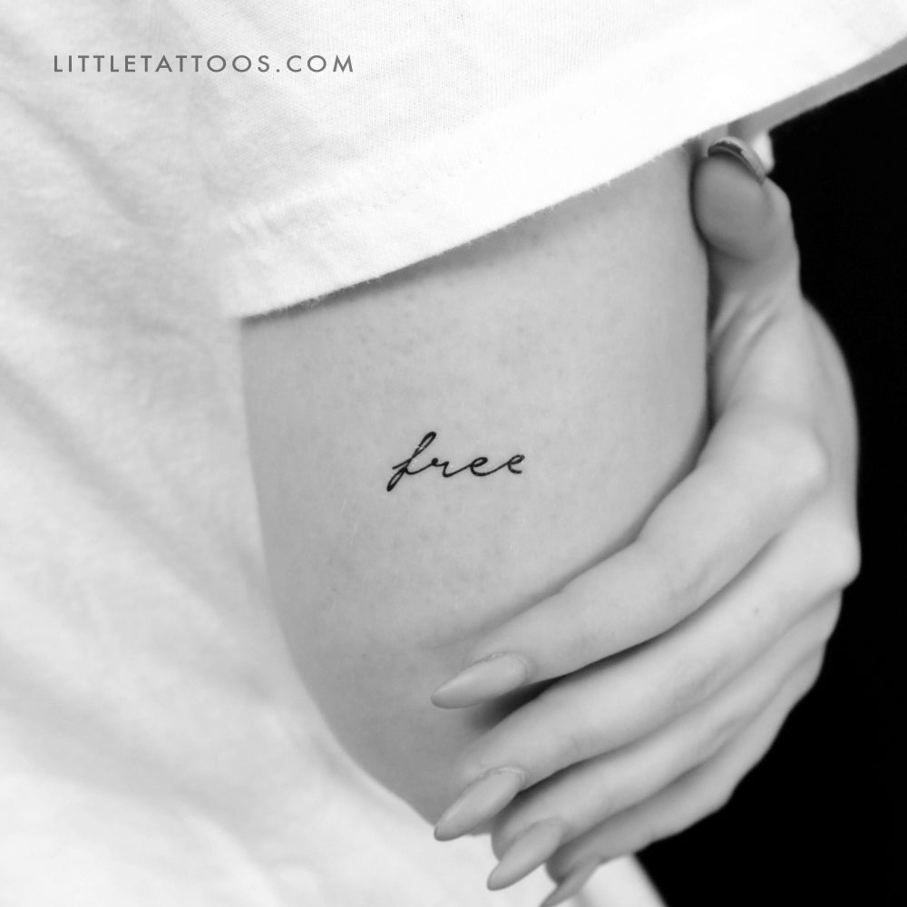 Free Temporary Tattoo - Set of 3