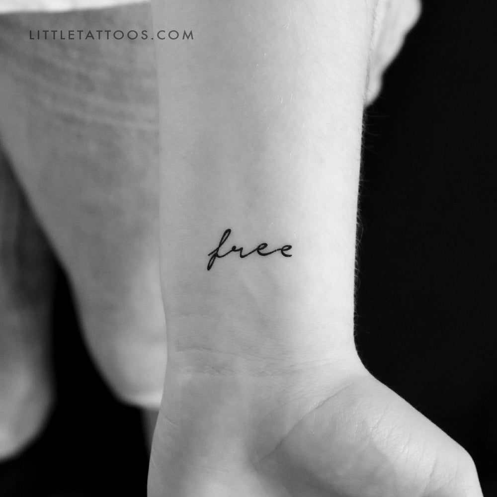Free Temporary Tattoo - Set of 3