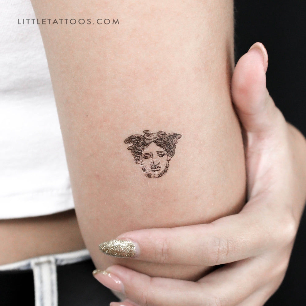 Tatuaje temporal de Medusa - Juego de 3