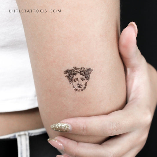 Tatuaje temporal de Medusa - Juego de 3