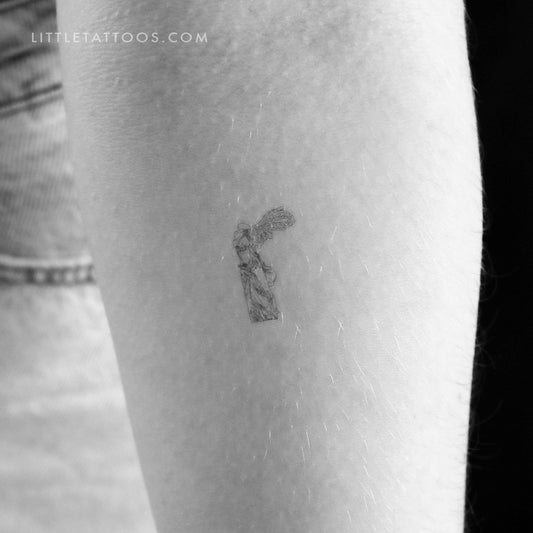 Tatuaje temporal de la Victoria Alada de Samotracia (juego de 3)