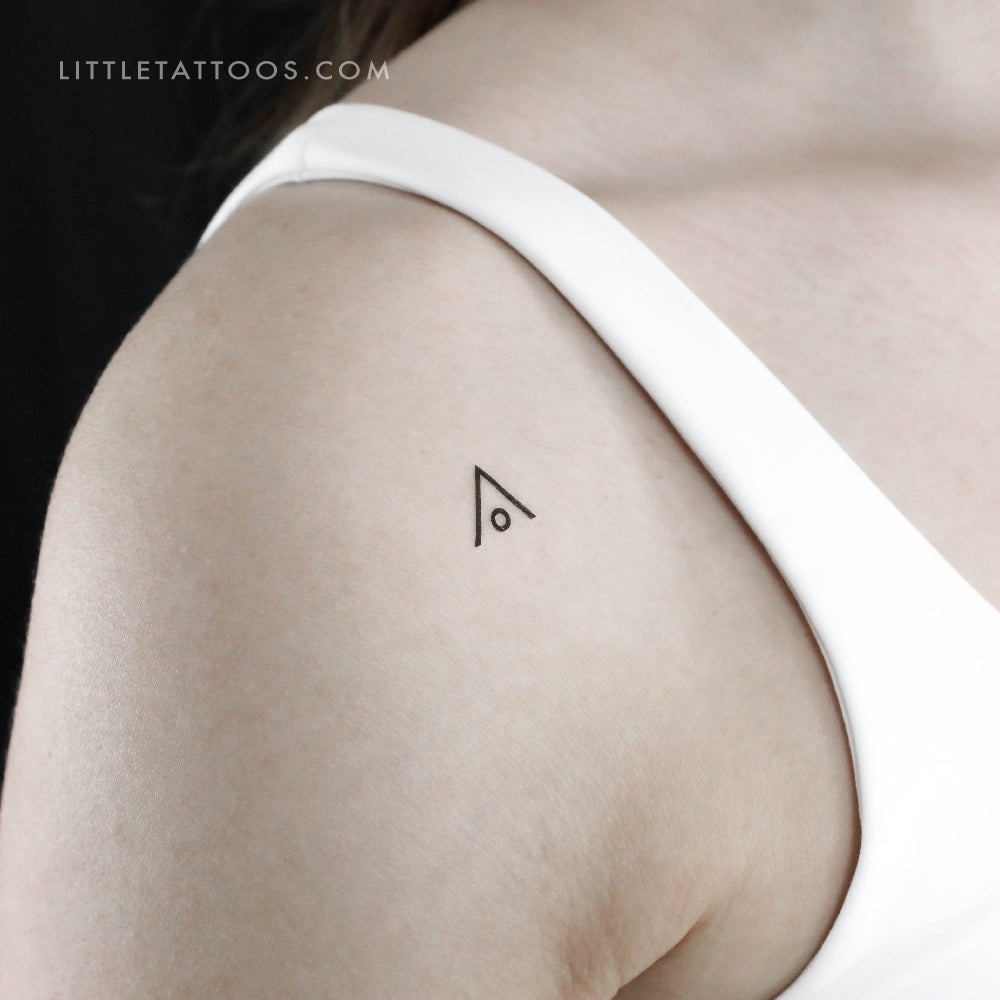 Protect Symbol Temporary Tattoo (Set of 3), image size:1000x1000
