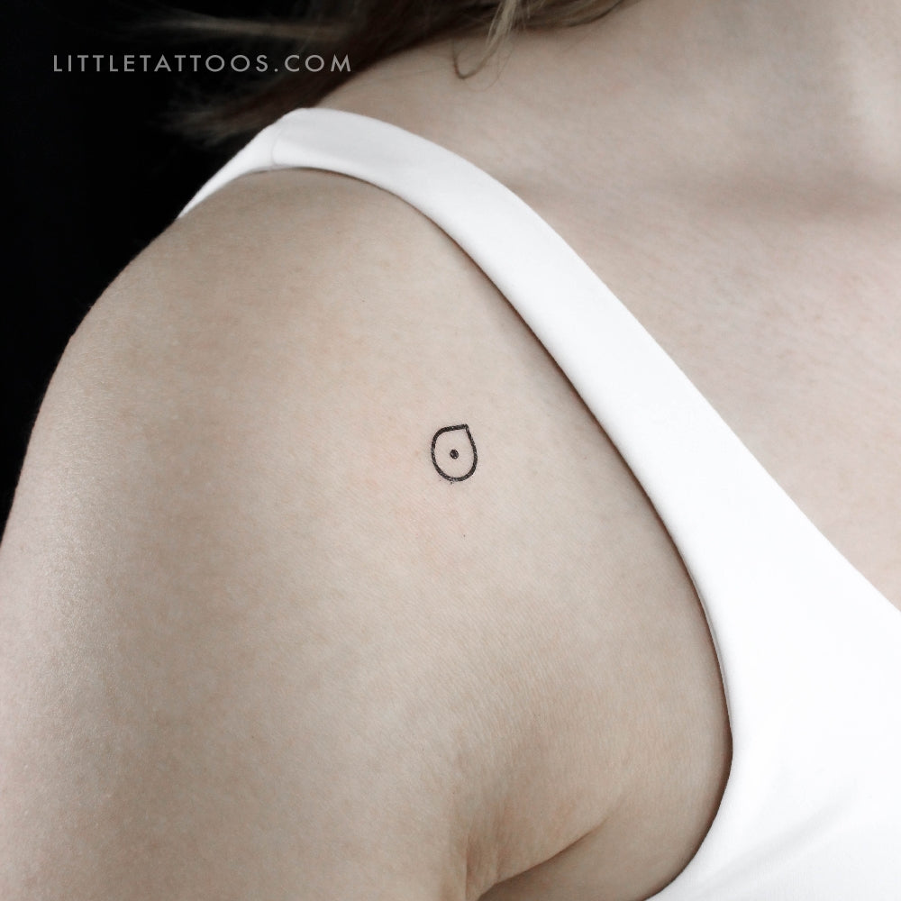 Tatuaje temporal del símbolo de empatía (juego de 3)