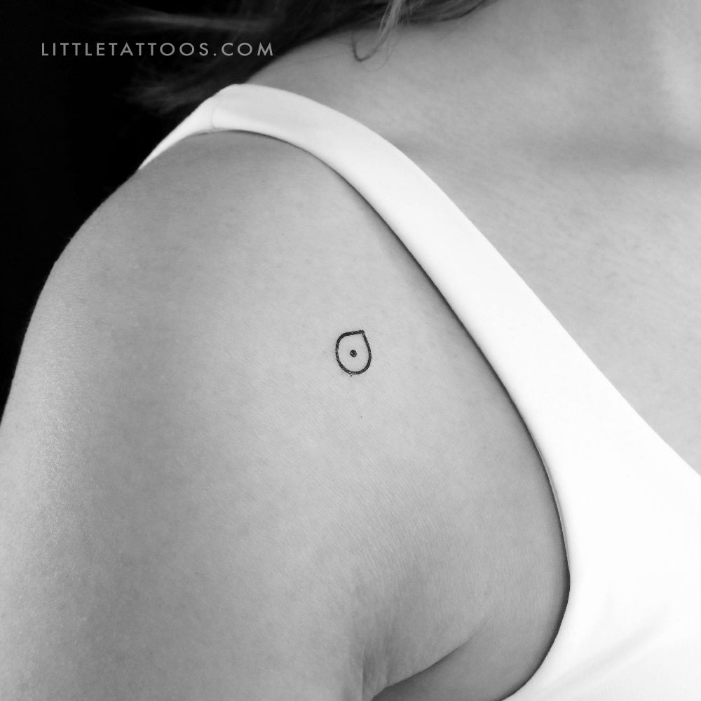 Tatuaje temporal del símbolo de empatía (juego de 3)