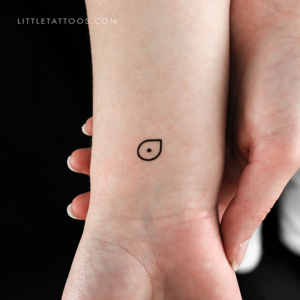 Tatuaje temporal del símbolo de empatía (juego de 3)