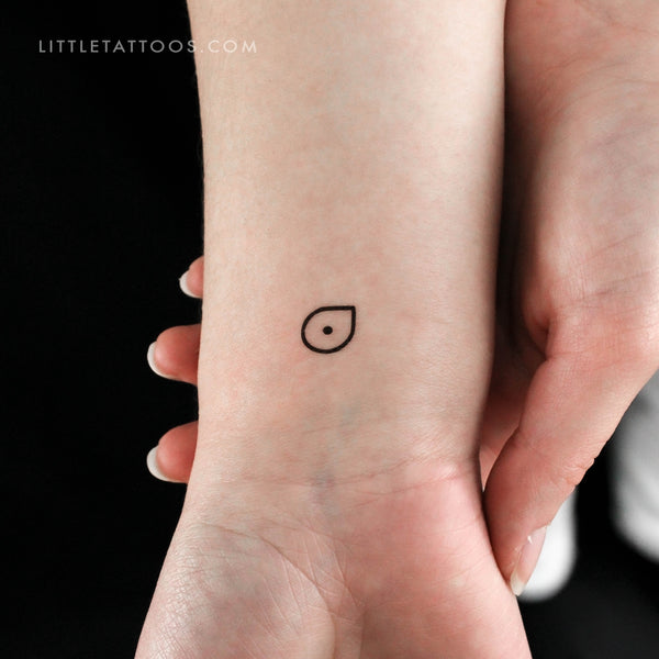 Empathy Symbol Temporary Tattoo (Set of 3)