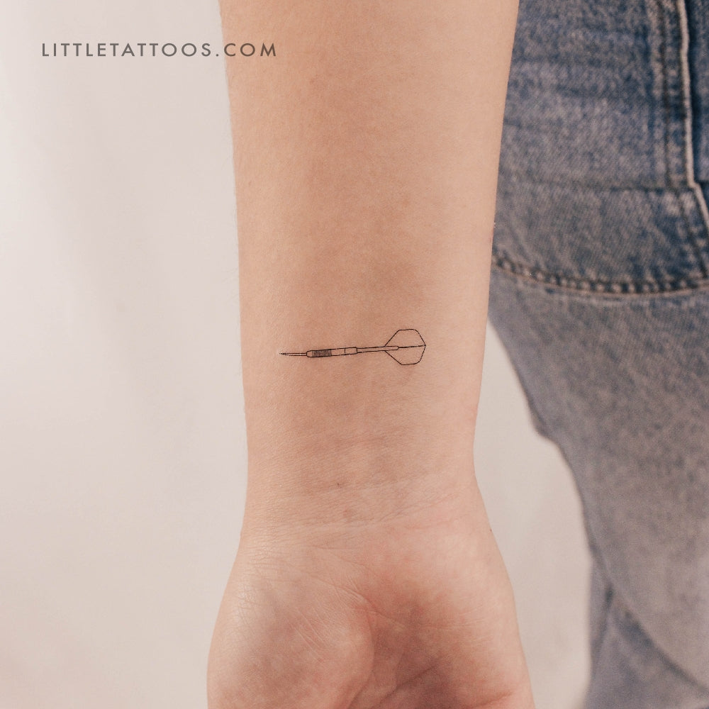 Dart Temporary Tattoo - Set of 3