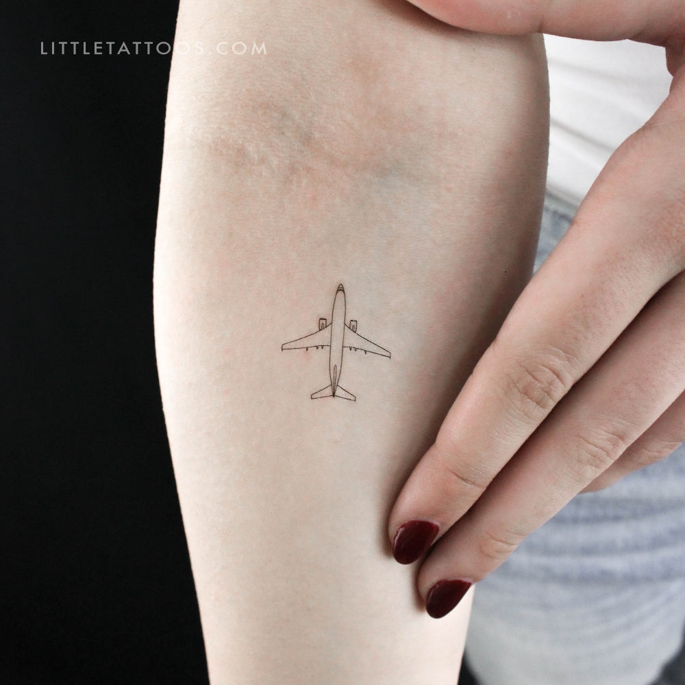Tatuaje temporal del Boeing 737 (juego de 3)