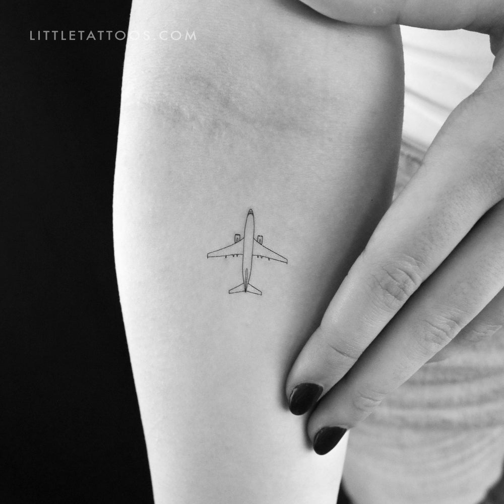 Tatuaje temporal del Boeing 737 (juego de 3)