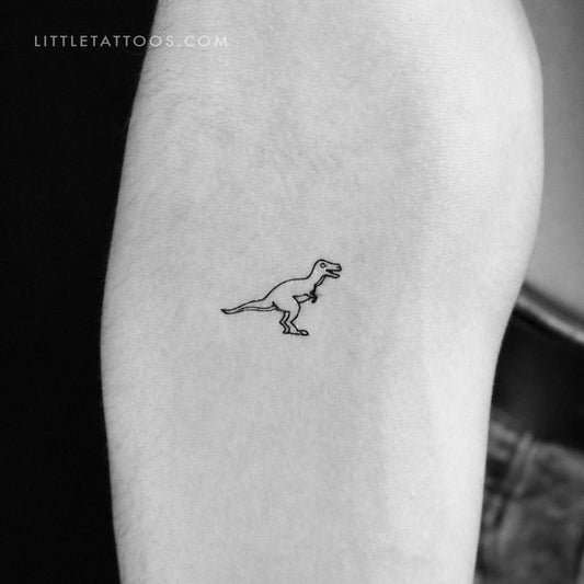T-Rex Dinosaur Temporary Tattoo - Set of 3