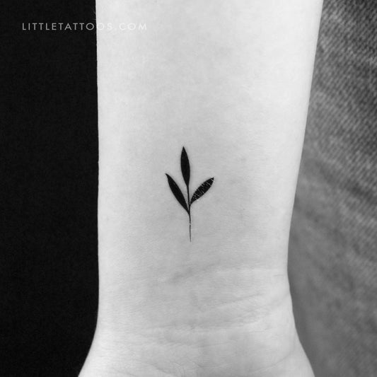 Small Sprout Temporary Tattoo - Set of 3