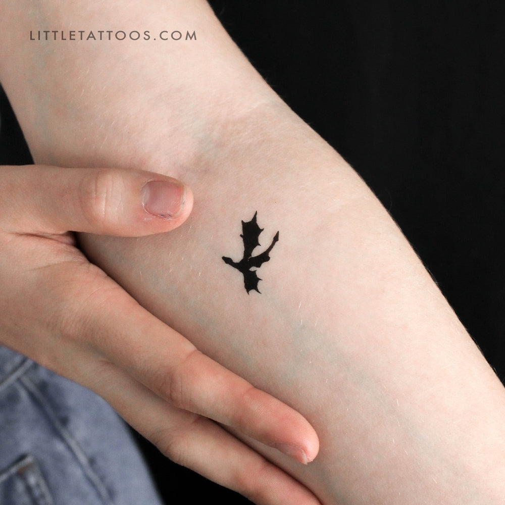 Viserion Dragon Temporary Tattoo - Set of 3