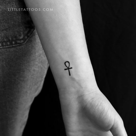 Ankh Temporary Tattoo - Set of 3