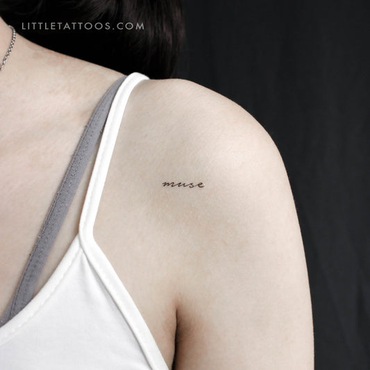 Small Muse Temporary Tattoo - Set of 3