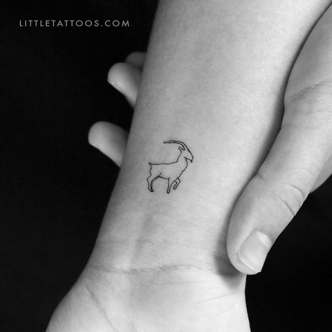 Ibex Temporary Tattoo - Set of 3