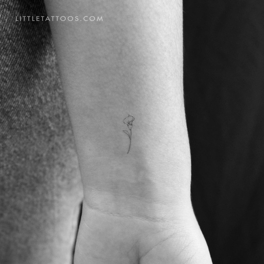 Little Calla Temporary Tattoo - Set of 3