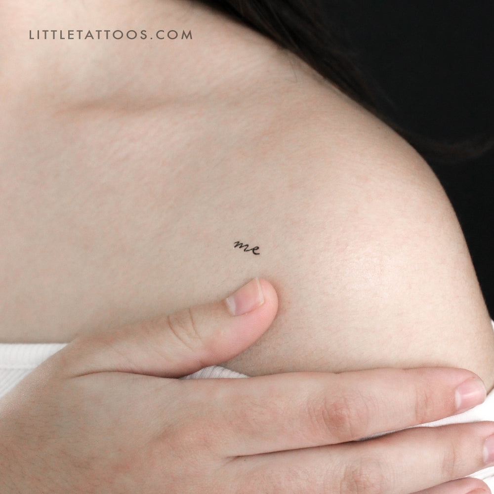 Me Temporary Tattoo - Set of 3