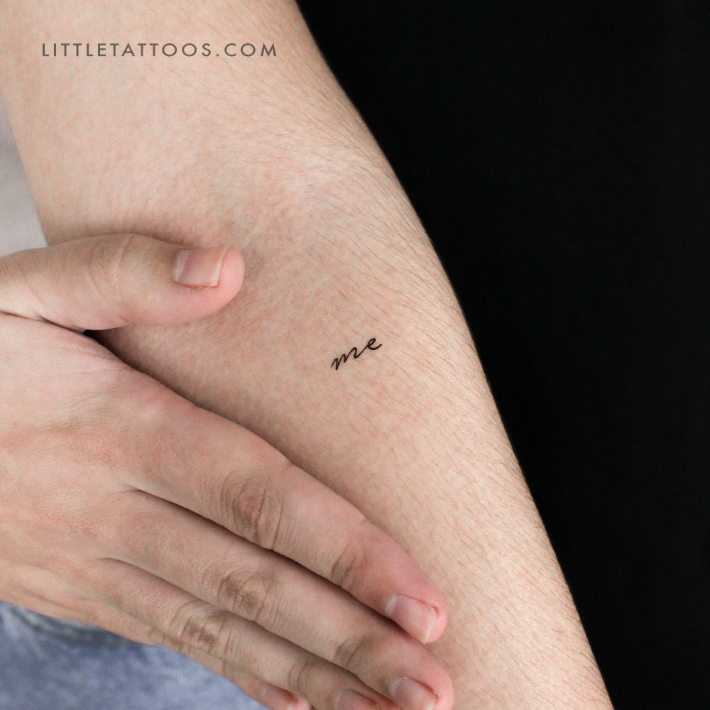 Me Temporary Tattoo - Set of 3
