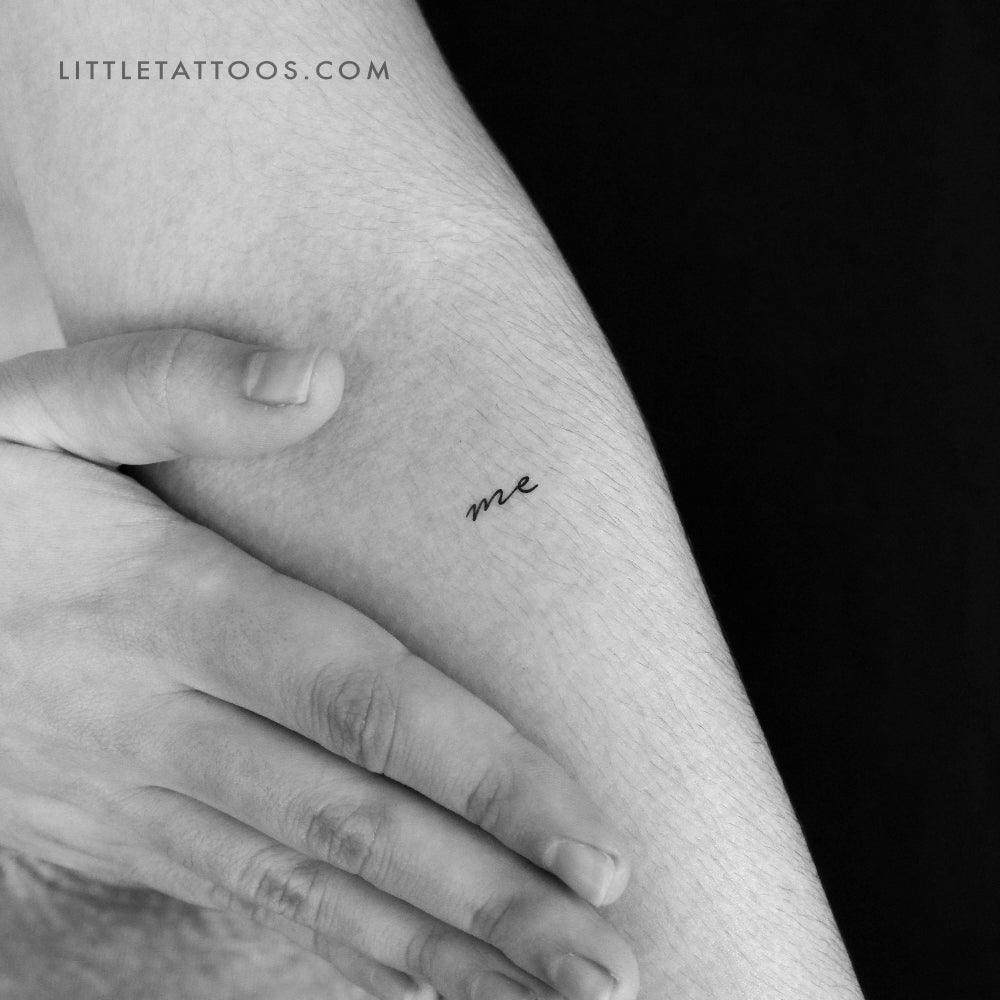 Me Temporary Tattoo - Set of 3
