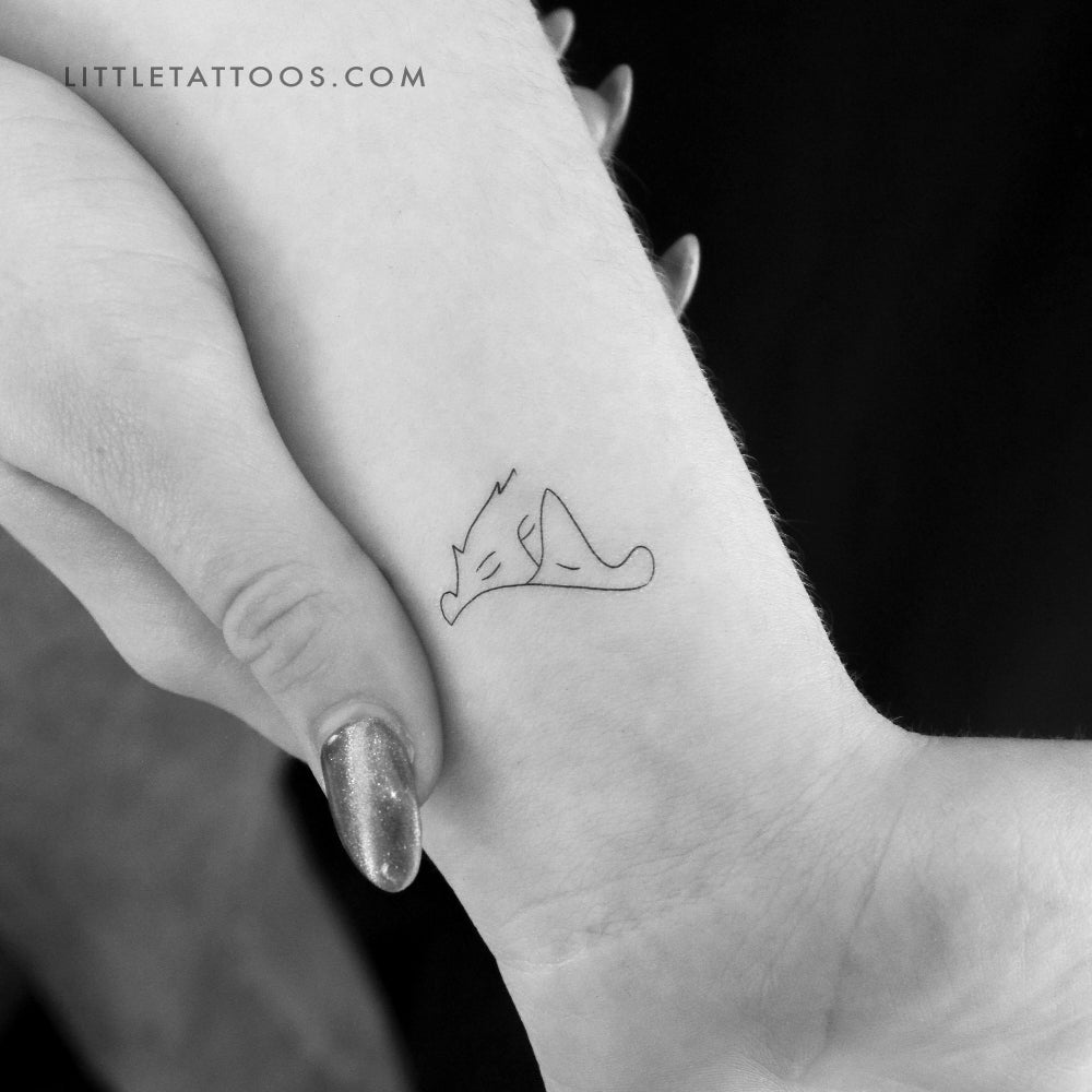 Tatuaje temporal de abrazos - Juego de 3