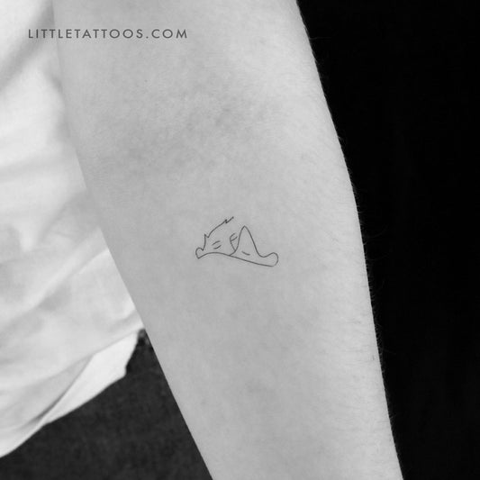 Tatuaje temporal de abrazos - Juego de 3