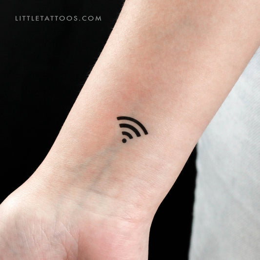 Wifi Temporary Tattoo - Set of 3
