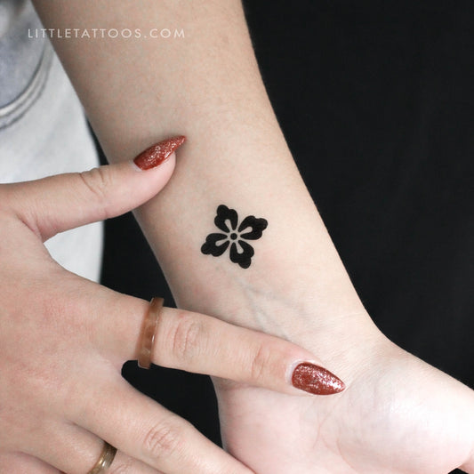 Tatuaje Temporal Hana Wachigai - Conjunto de 3