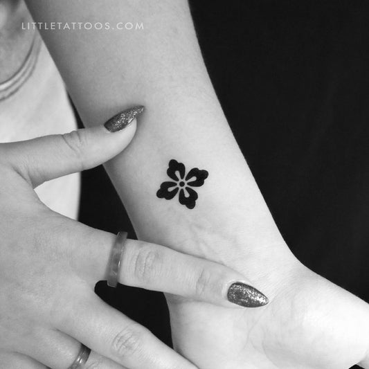 Tatuaje Temporal Hana Wachigai - Conjunto de 3