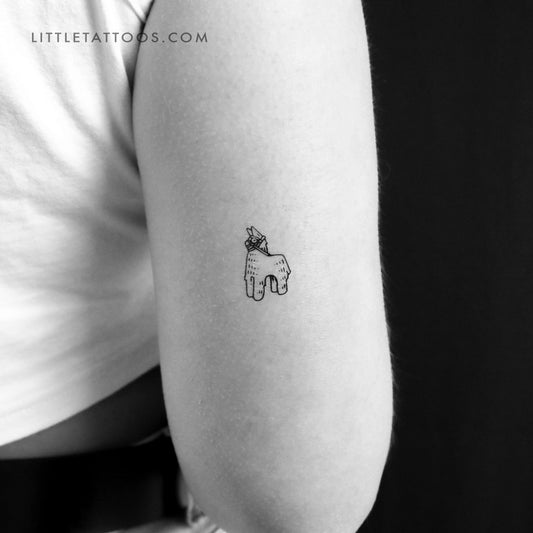 Tatuaje temporal de piñata - Juego de 3
