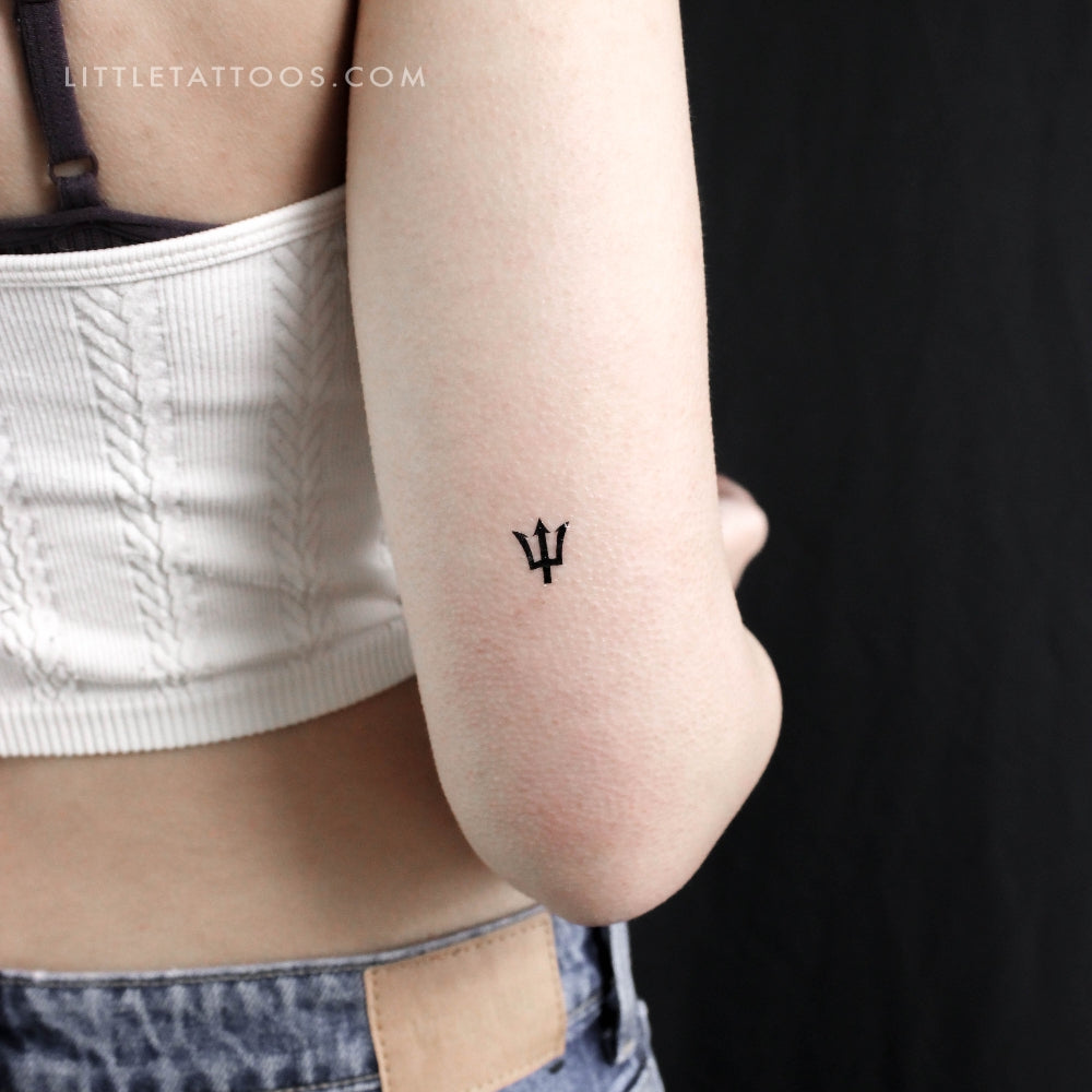 Trident Temporary Tattoo (Set of 3)