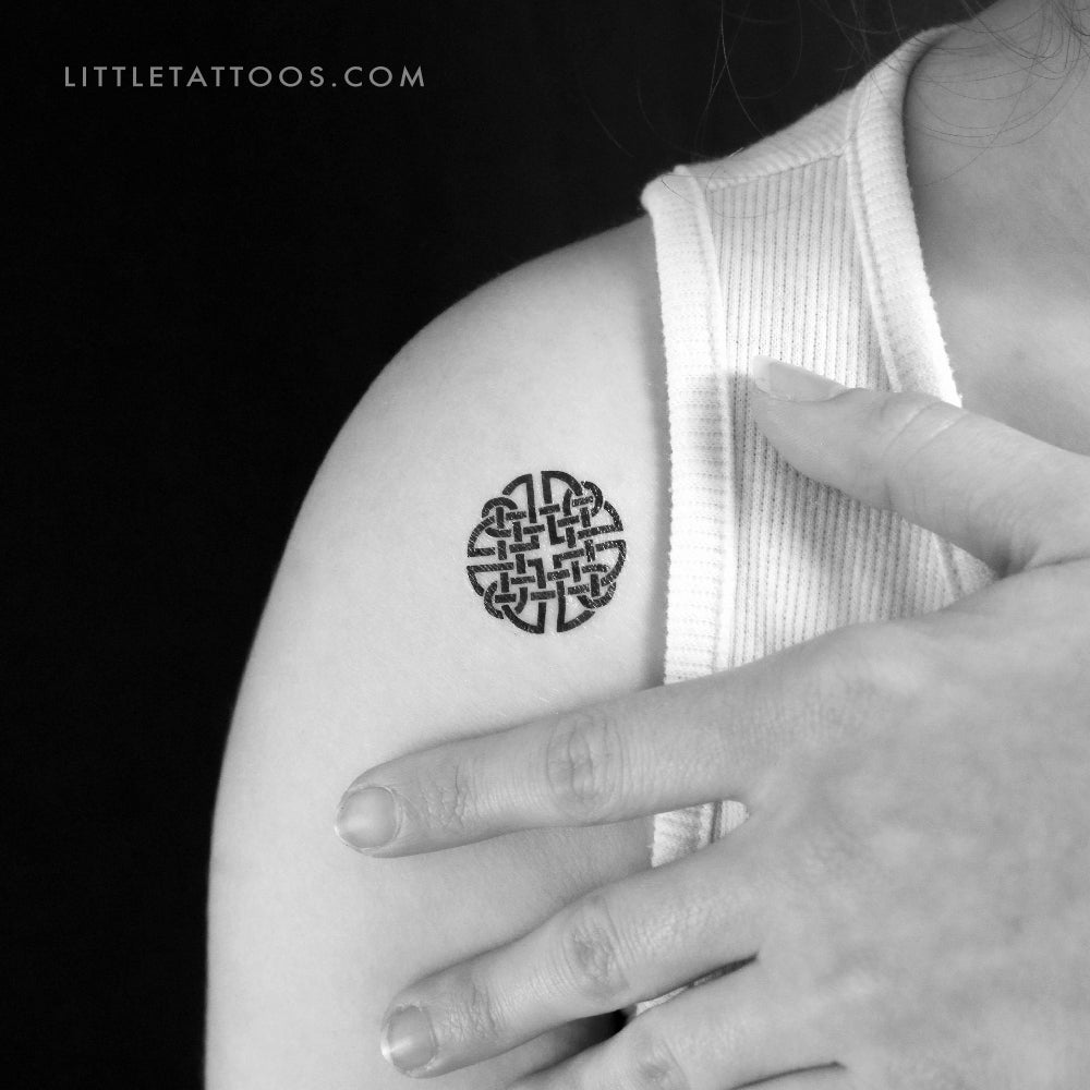 Small Dara Knot Temporary Tattoo - Set of 3