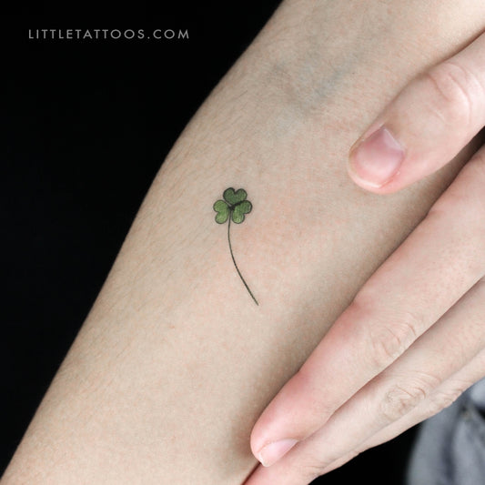 Shamrock By Ann Lilya Temporary Tattoo - Set of 3