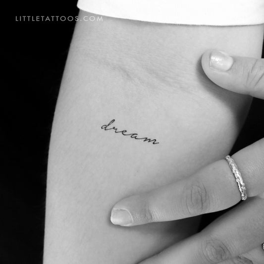 Dream Temporary Tattoo - Set of 3