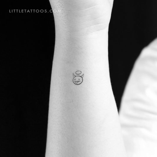 Tatuaje temporal del diablo - Juego de 3