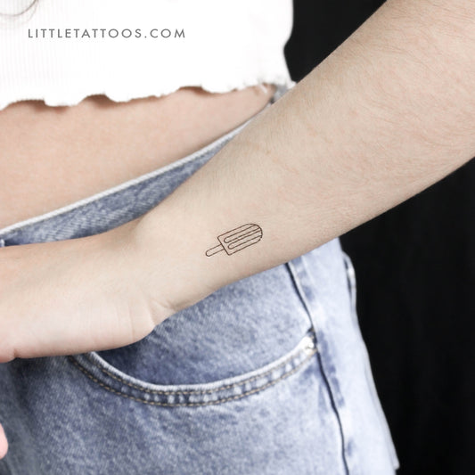 Popsicle Temporary Tattoo - Set of 3