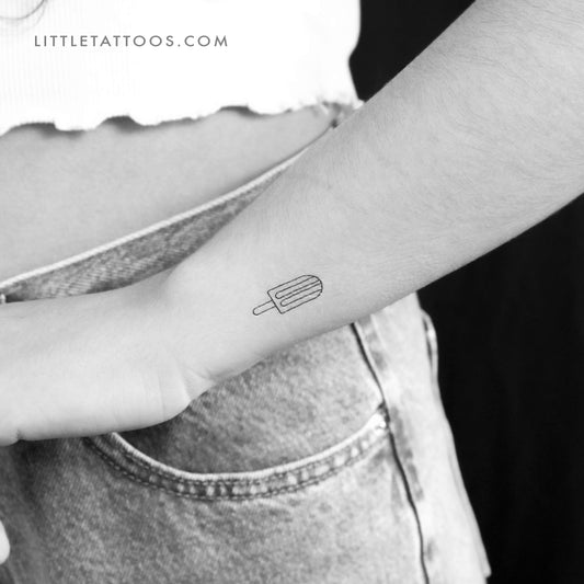 Popsicle Temporary Tattoo - Set of 3