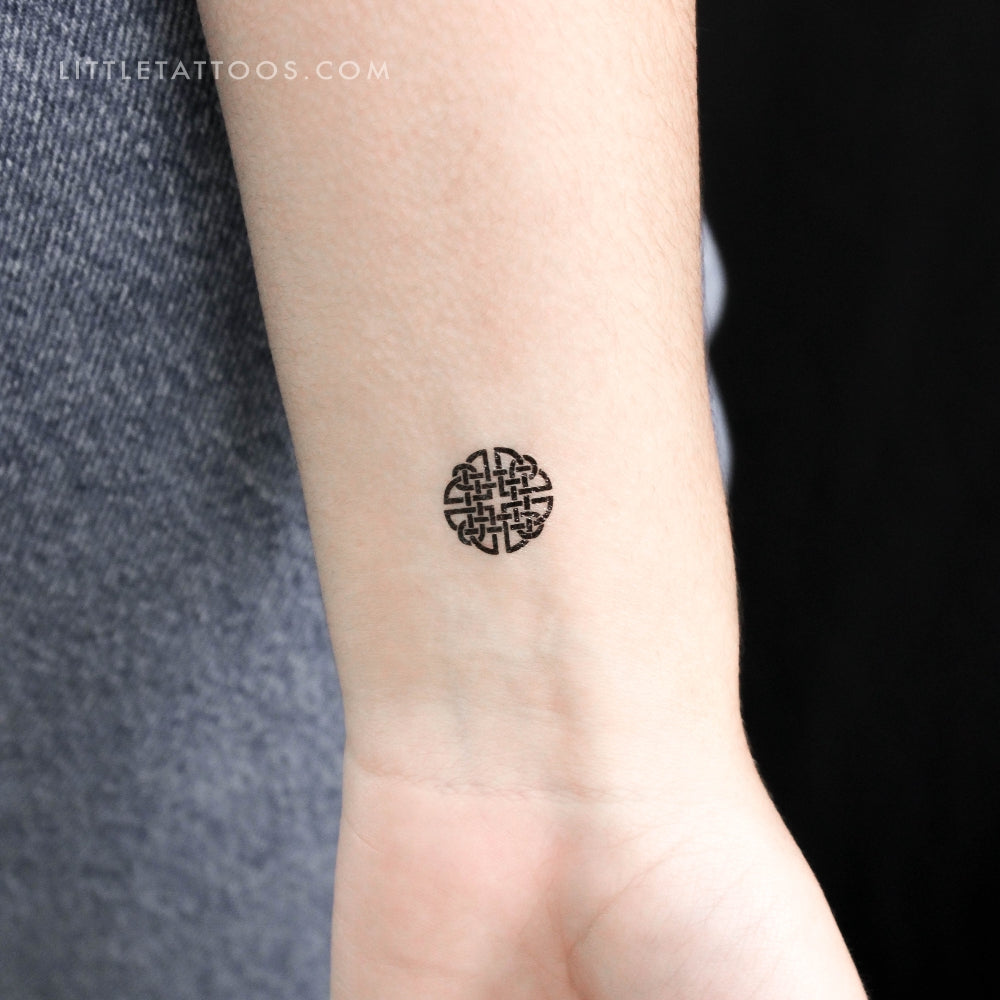 Tiny Dara Knot Temporary Tattoo - Set of 3