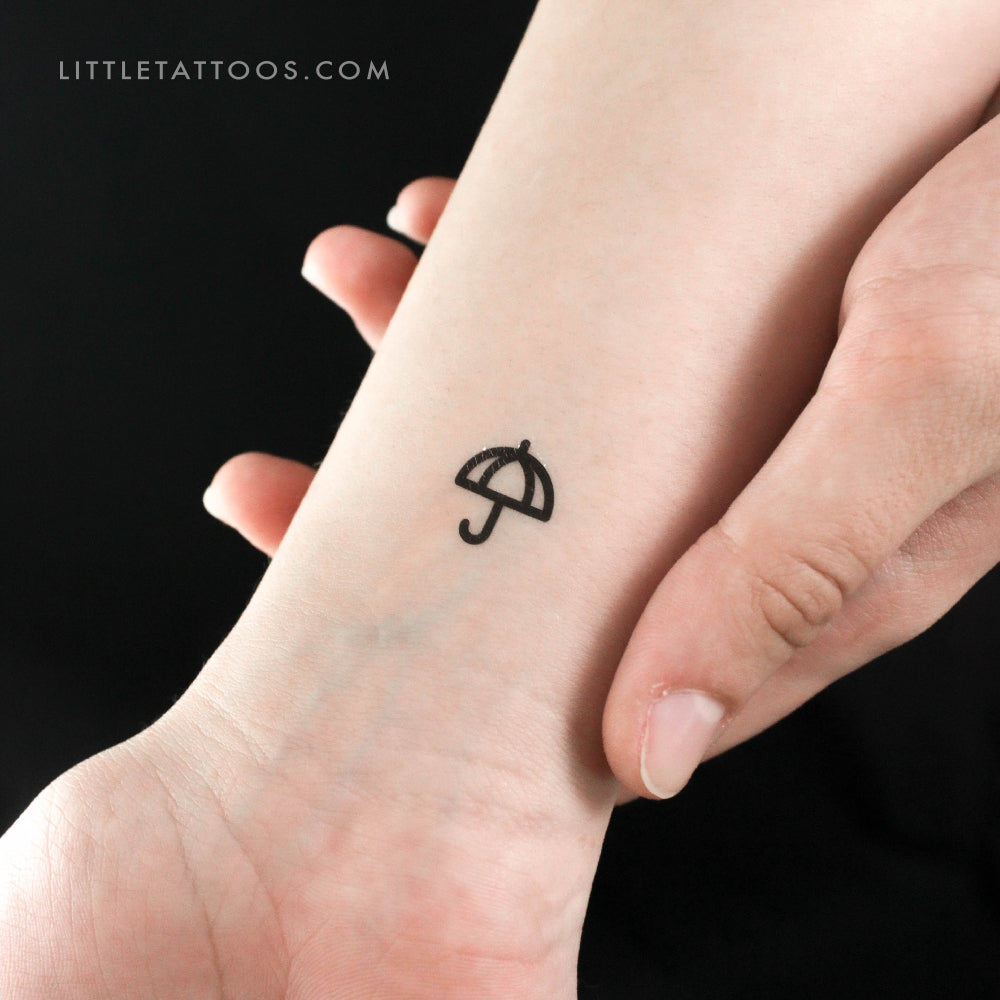 Umbrella Movement Temporary Tattoo - Set of 3