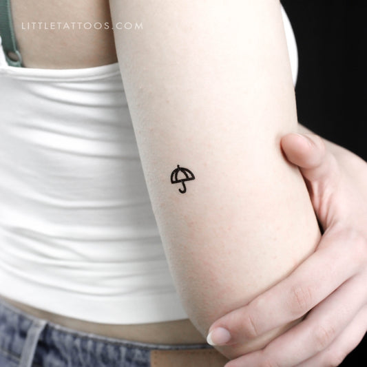 Umbrella Movement Temporary Tattoo - Set of 3