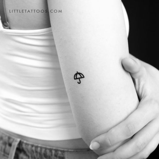 Umbrella Movement Temporary Tattoo - Set of 3