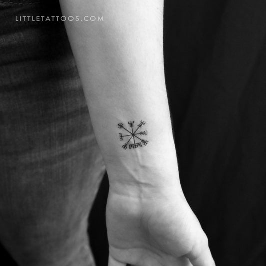 Vegvísir Temporary Tattoo - Set of 3