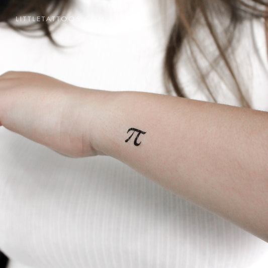 Tatuaje temporal de Pi - Juego de 3