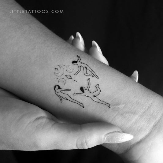 Witch Aquelarre Temporary Tattoo by Tukoi - Set of 3