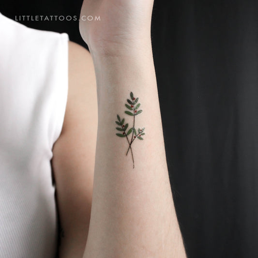 Berry Branch Temporary Tattoo by Zihee - Set of 3